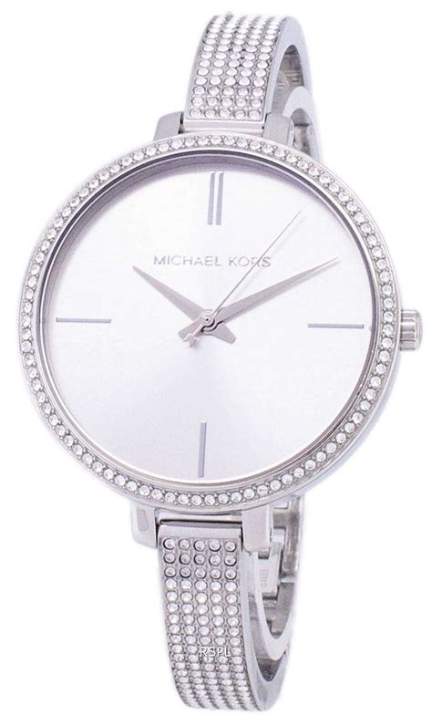 armani damenuhr michael kors jaryn 36 mm mk3783|Michael Kors Jaryn Silver Dial Ladies Watch MK3783.